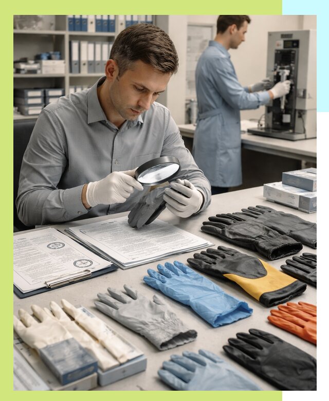 Сертификация перчаток и средств защиты продукции в Тынде