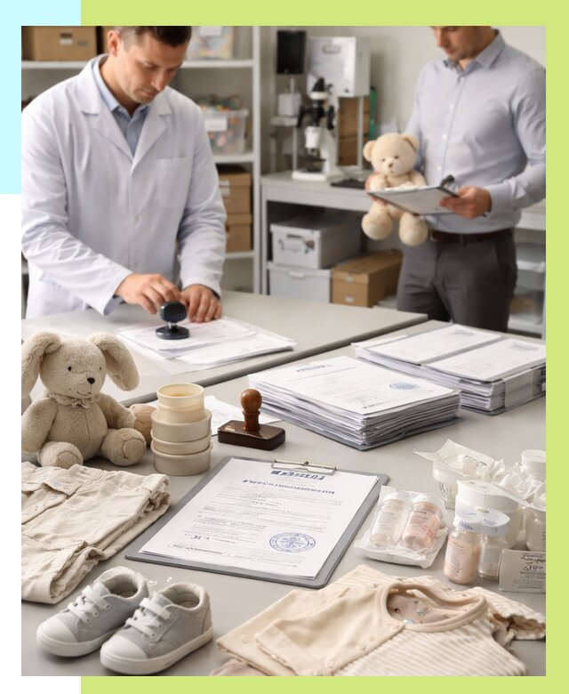 Сертификация детских товаров в Тынде от 15416 р. | Алешин-Тнд