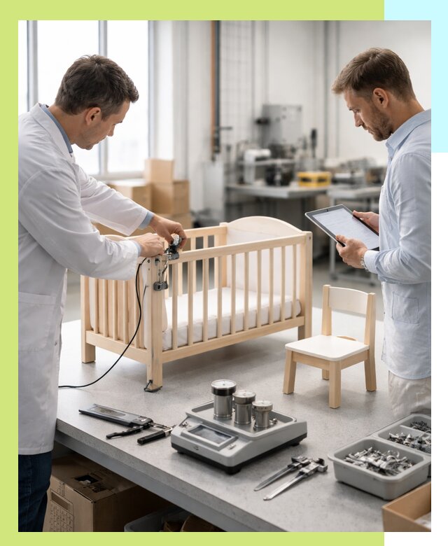 Сертификация детской мебели и проверка безопасности в Тынде