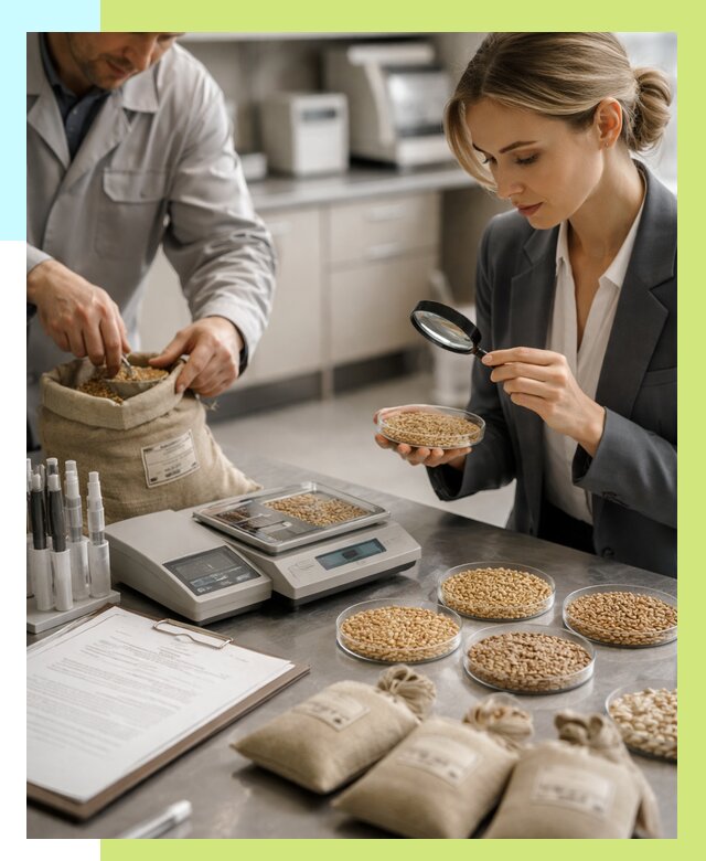 Сертификация зерна в Тынде по цене от 15416 р. | Алешин-Тнд