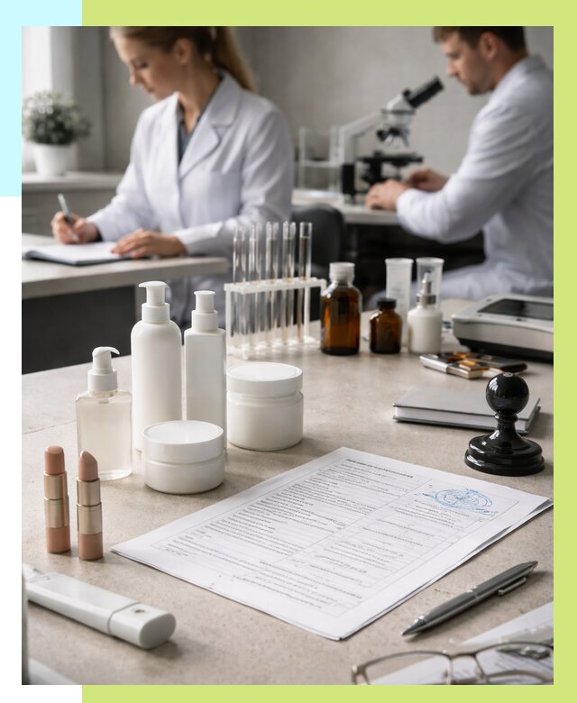 Сертификация косметики в Тынде от 20554 р. - Алешин-Тнд