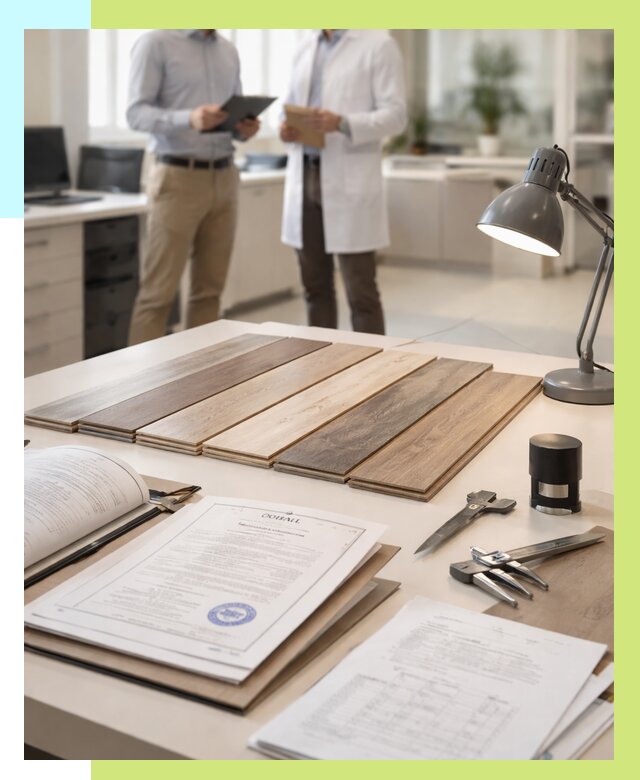 Сертификация ламината в Тынде от 18499 р. под ключ | Алешин-Тнд