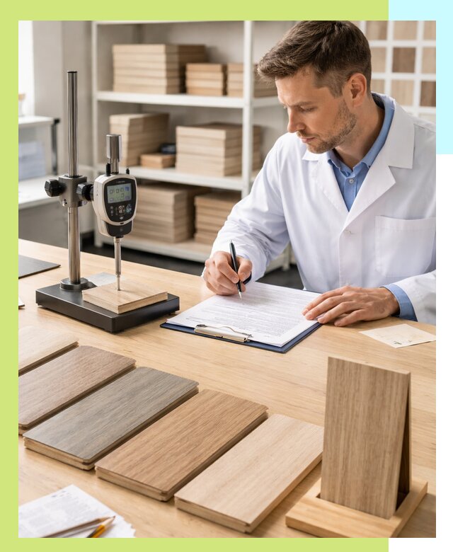 Сертификация ламината с испытаниями и оформлением документов в Тынде