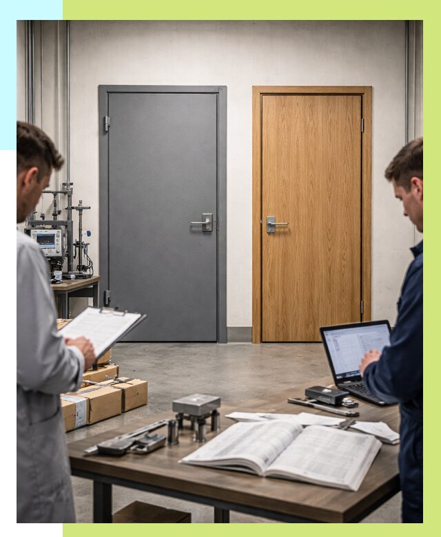 Сертификация дверей в Тынде от 8222 р. под ключ | Алешин-Тнд