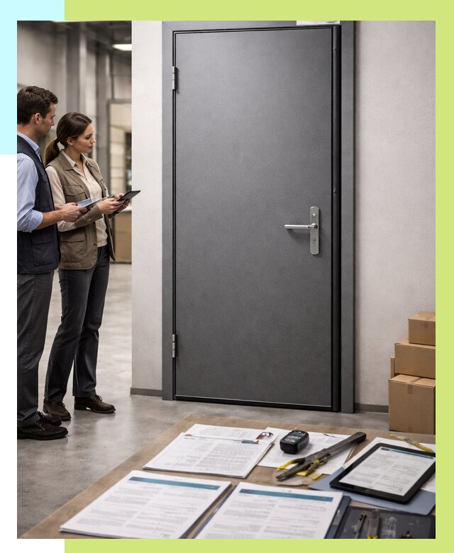 Сертификация противопожарных дверей в Тынде от 9249 р. | Алешин-Тнд