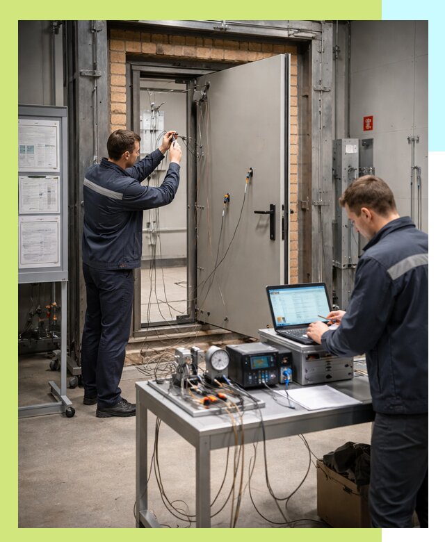 Сертификация противопожарных дверей в Тынде по ГОСТ и ТР