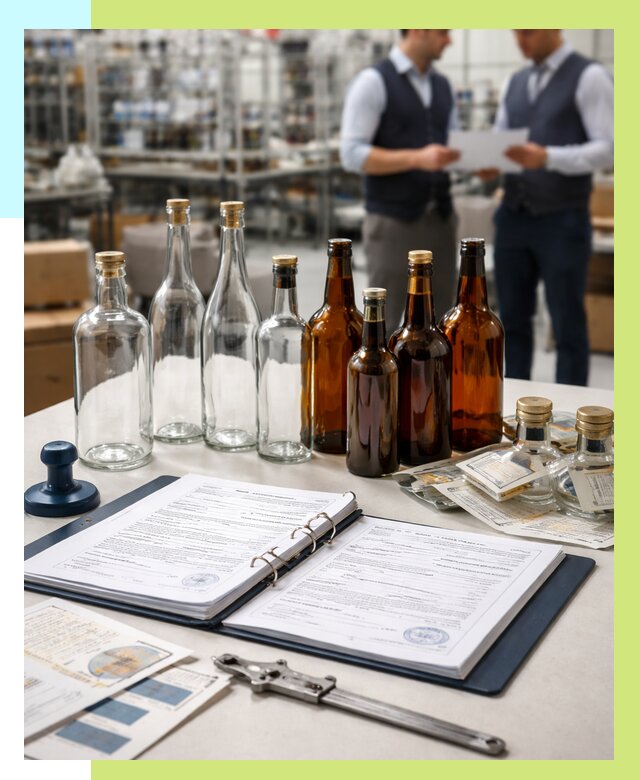 Сертификация стеклянных бутылок в Тынде от 25693 р. | Алешин-Тнд
