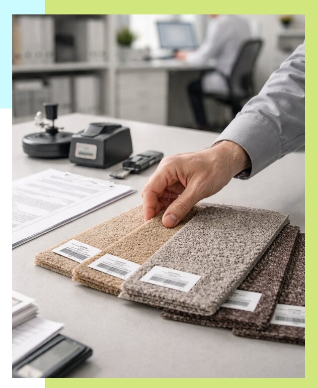 Сертификация ковролина в Тынде от 15416 р., Алешин-Тнд