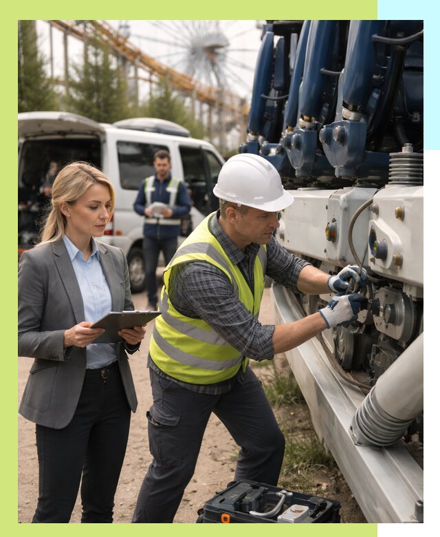 Сертификация аттракционов и проверка безопасности в Тынде