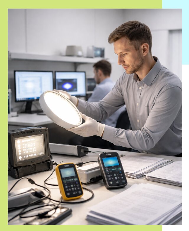 Сертификация светильников в Тынде: испытания и оформление