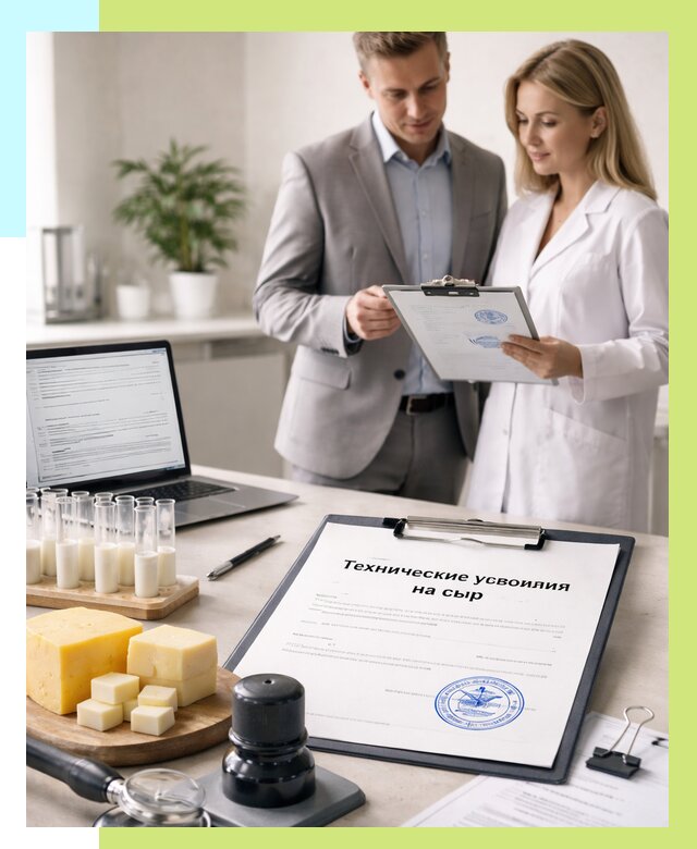 ТУ на сыры в Тынде срочно от 12332 р. — оформление | Алешин-Тнд
