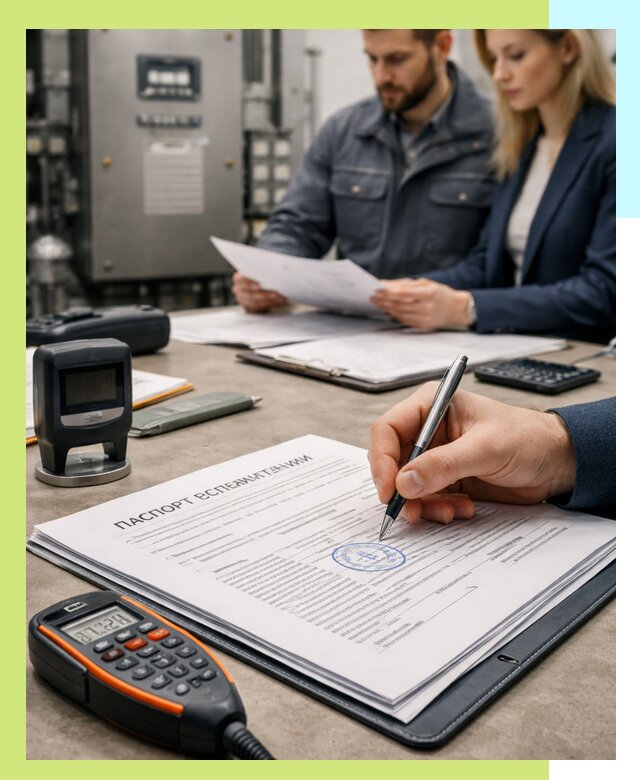 Оформление паспорта эксплуатации оборудования в Тынде