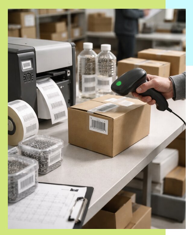 Штрихкодирование продукции и маркировка для продажи в Тынде