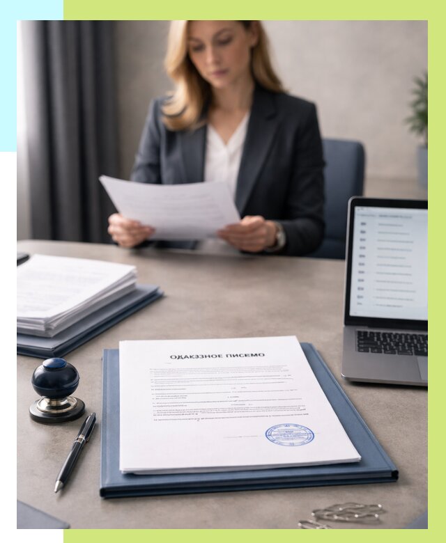 Отказное письмо для маркетплейсов в Тынде от 2569 р., Алешин-Тнд