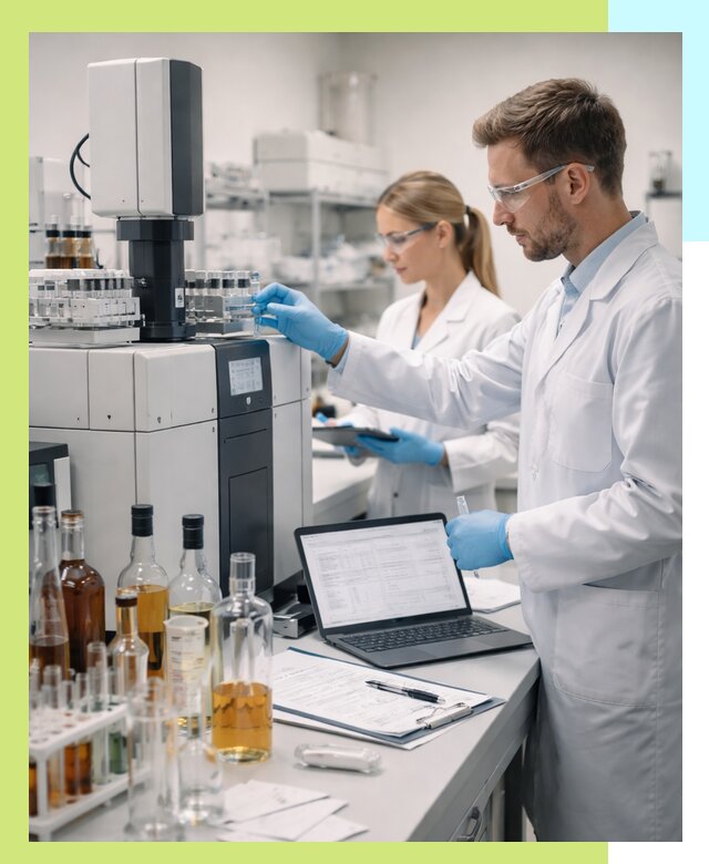 Выдача заключения о спиртосодержании продукции в Тынде