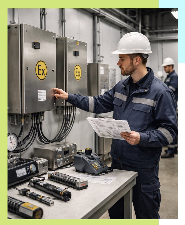 Сертификат взрывозащиты промышленного оборудования в Тынде