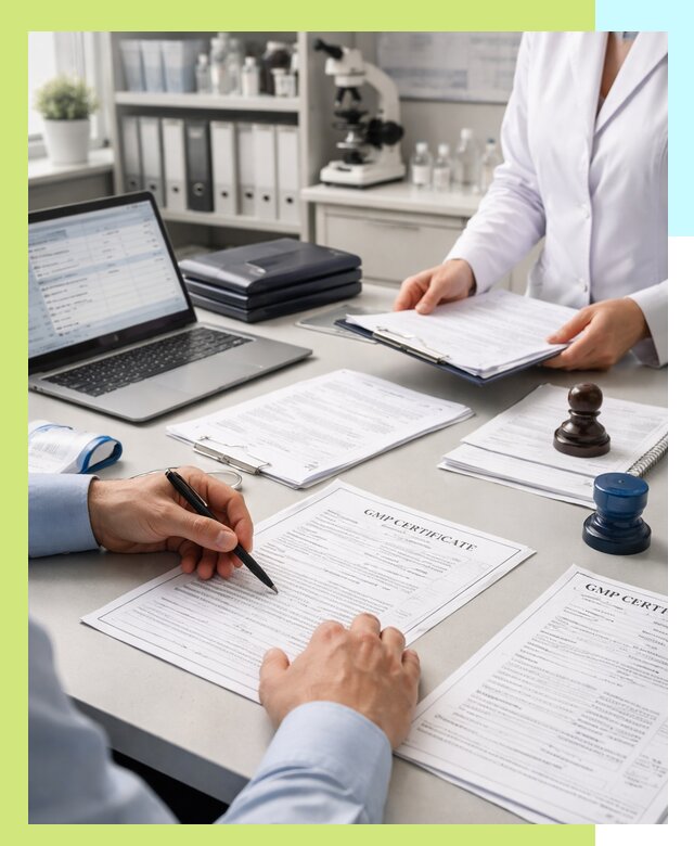 Оформление сертификата GMP в Тынде для фармпроизводства