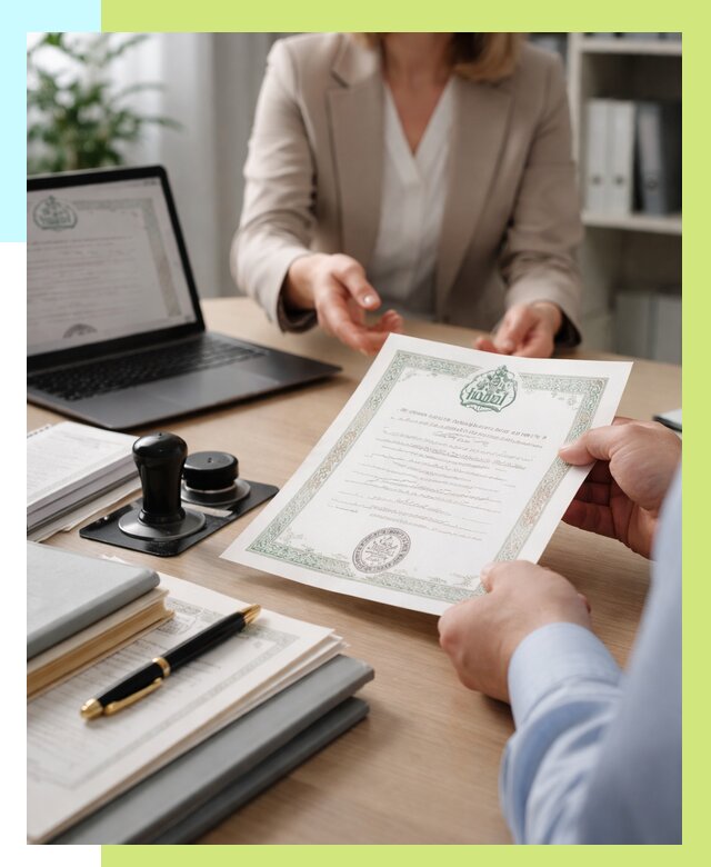 Халяль сертификат в Тынде, получить от 15416 р. | Алешин-Тнд