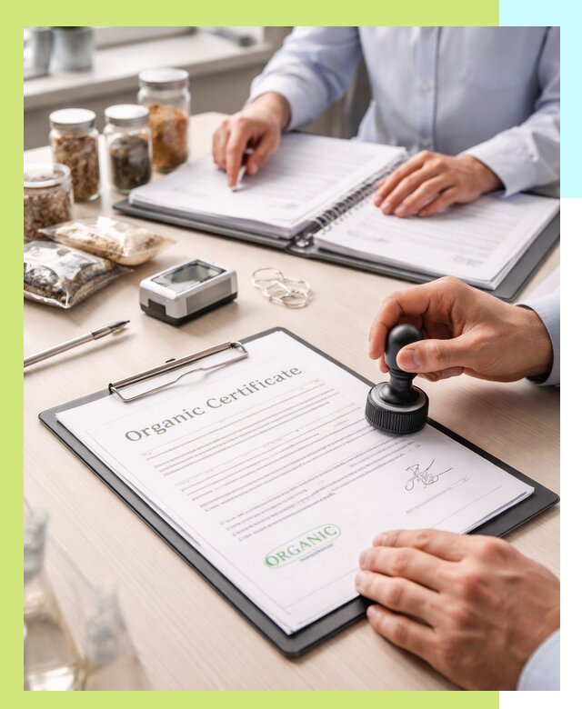 Получение органик сертификата для продукции в Тынде