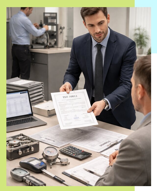Выдача сертификата ISO 10012 по требованиям метрологии в Тынде