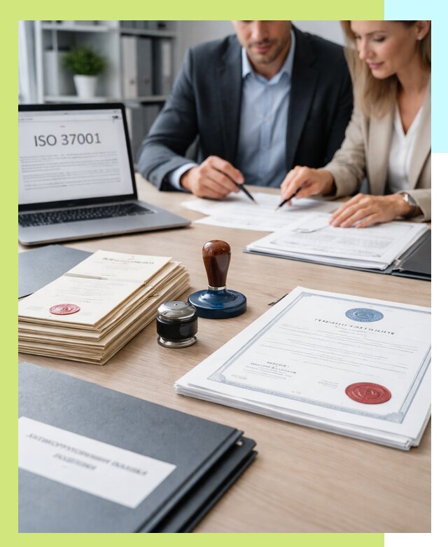 Получение сертификата ISO 37001 по системе борьбы с коррупцией в Тынде